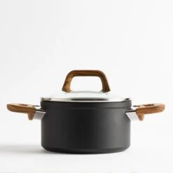 Gero Mark Kookpannenset - 4-delig - Zwart - Houtlook Grepen - Inductie - PFAS-vrij -Le Creuset Winkel 1200x1200 120