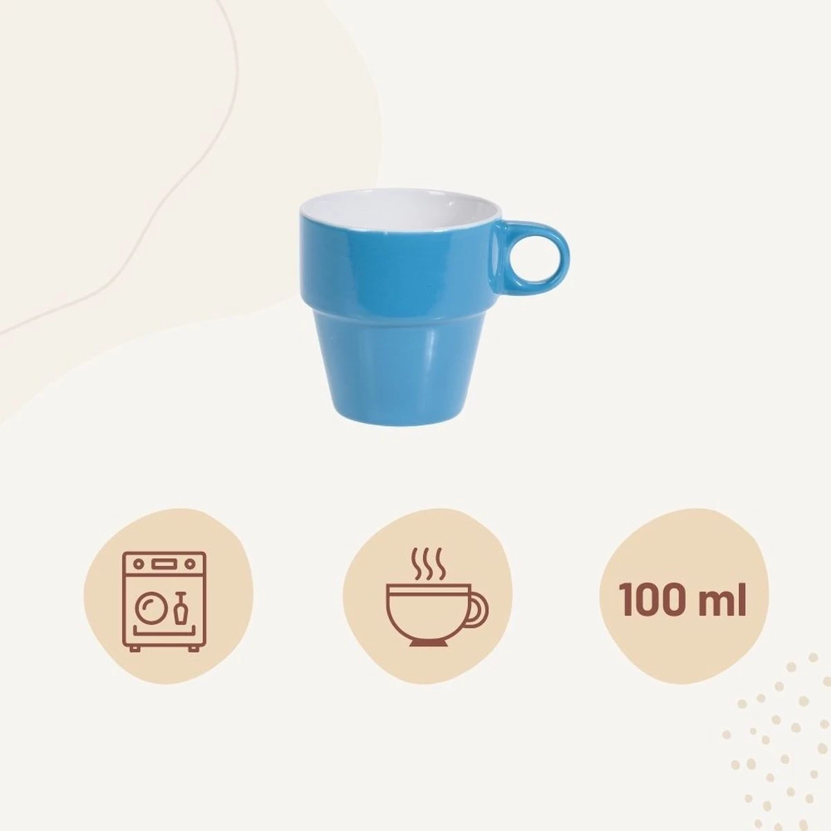 Orange85 Koffiekopjes - met Houder - Set van 6 - Gekleurd - 300 ml - Keramiek Orange85 Koffiekopjes - Met Houder - Set Van 6 - Gekleurd - 300 Ml - Keramiek -Le Creuset Winkel 1200x1200 1270