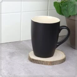 OTIX Koffiekopjes - Met Oor - Set Van 6 - Theekoppen - 340ml - Zwart - Keramiek -Le Creuset Winkel 1200x1200 1287