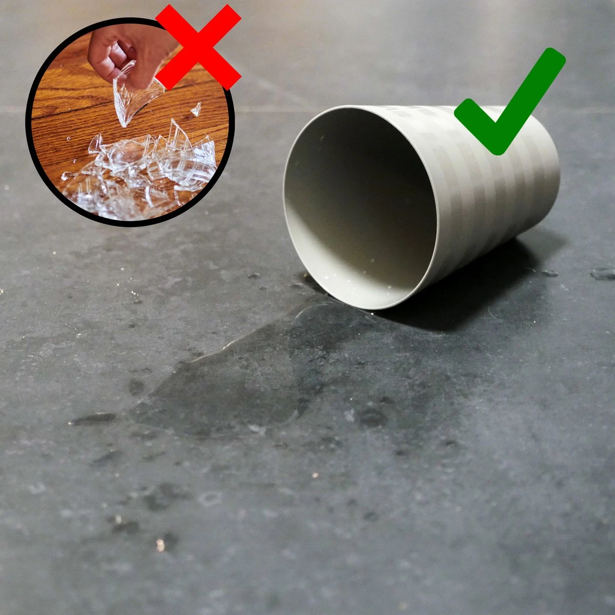 Luxe Herbruikbare Drinkbekers van In Round – 5 stuks – Grijs – Plastic / Kunststof – Drinkbeker voor Volwassenen en Kinderen – Alternatief voor Wegwerp Bekers – Drink Beker – Limonadeglazen Sapglazen – Camping Servies – Onbreekbare Glazen – Beerpong Luxe Herbruikbare Drinkbekers Van In Round – 5 Stuks – Grijs – Plastic / Kunststof – Drinkbeker Voor Volwassenen En Kinderen – Alternatief Voor Wegwerp Bekers – Drink Beker – Limonadeglazen Sapglazen – Camping Servies – Onbreekbare Glazen – Beerpong -Le Creuset Winkel 1200x1200 1310