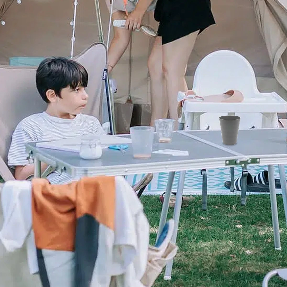 In Round Herbruikbare Plastic Drink bekers – 10 Stuks – Grijs In Round Herbruikbare Plastic Drink Bekers – 10 Stuks – Grijs -Le Creuset Winkel 1200x1200 1339