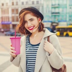 Herbruikbare Bekers Met Rietje En Deksel Van Plastic – Starbucks Design – Drinkbekers Met Rietje – Kleur Veranderende Beker -Le Creuset Winkel 1200x1200 1343