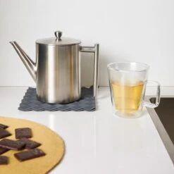 Bredemeijer - Theepot Minuet Cylindre 1,2L Mat Dubbelwandig -Le Creuset Winkel 1200x1200 1401