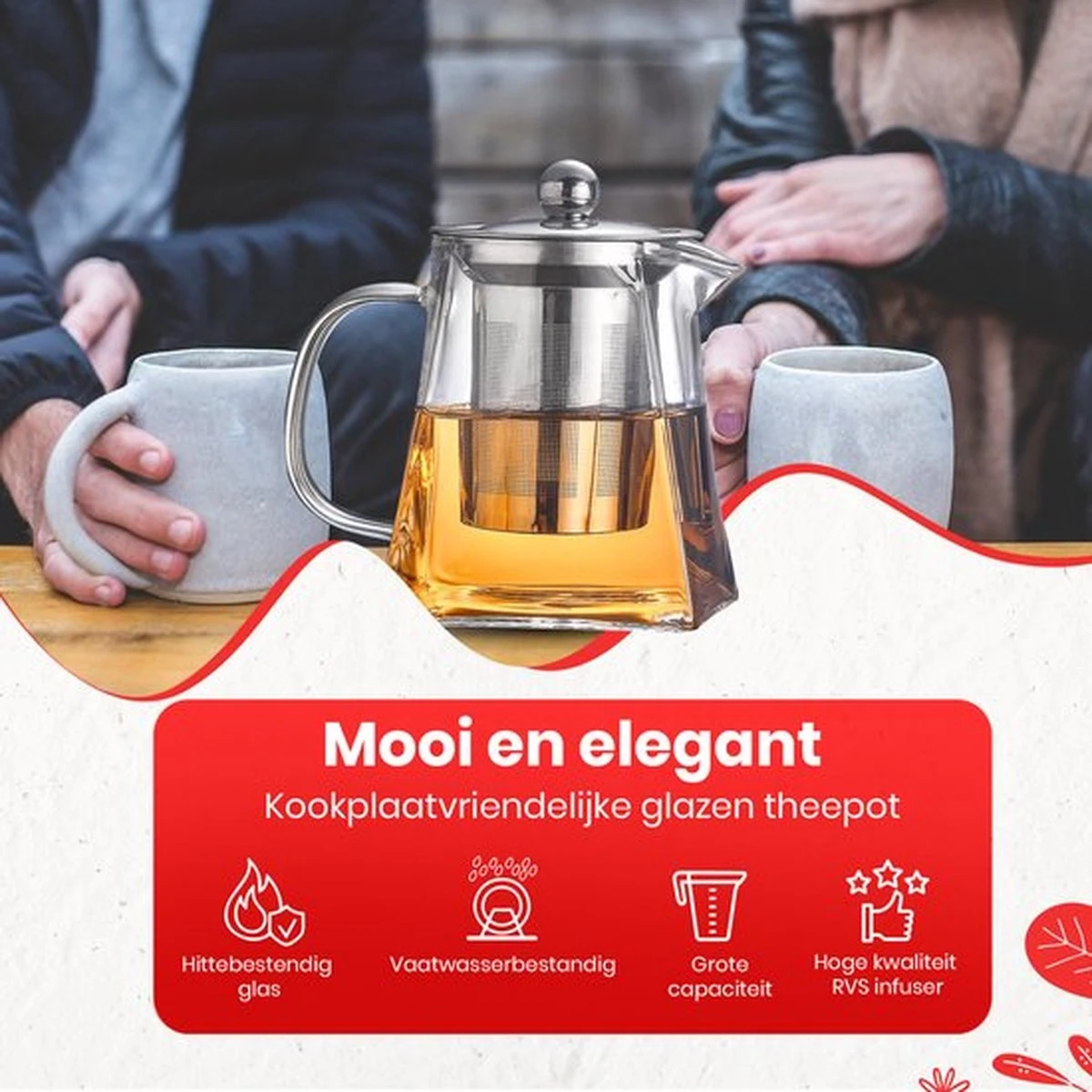 Procidi® Glazen Theepot met Filter - Theekan met Infuser - Dubbelwandig Borosilicaat Glas - Thee Thermoskan - Koffiekan 950 ML - Teapot Procidi® Glazen Theepot Met Filter - Theekan Met Infuser - Dubbelwandig Borosilicaat Glas - Thee Thermoskan - Koffiekan 950 ML - Teapot -Le Creuset Winkel 1200x1200 1425