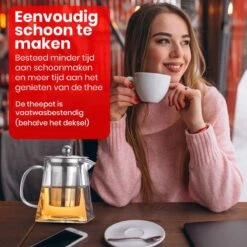 Procidi® Glazen Theepot Met Filter - Theekan Met Infuser - Dubbelwandig Borosilicaat Glas - Thee Thermoskan - Koffiekan 950 ML - Teapot 7 Procidi® Glazen Theepot Met Filter - Theekan Met Infuser - Dubbelwandig Borosilicaat Glas - Thee Thermoskan - Koffiekan 950 ML - Teapot -Le Creuset Winkel 1200x1200 1426