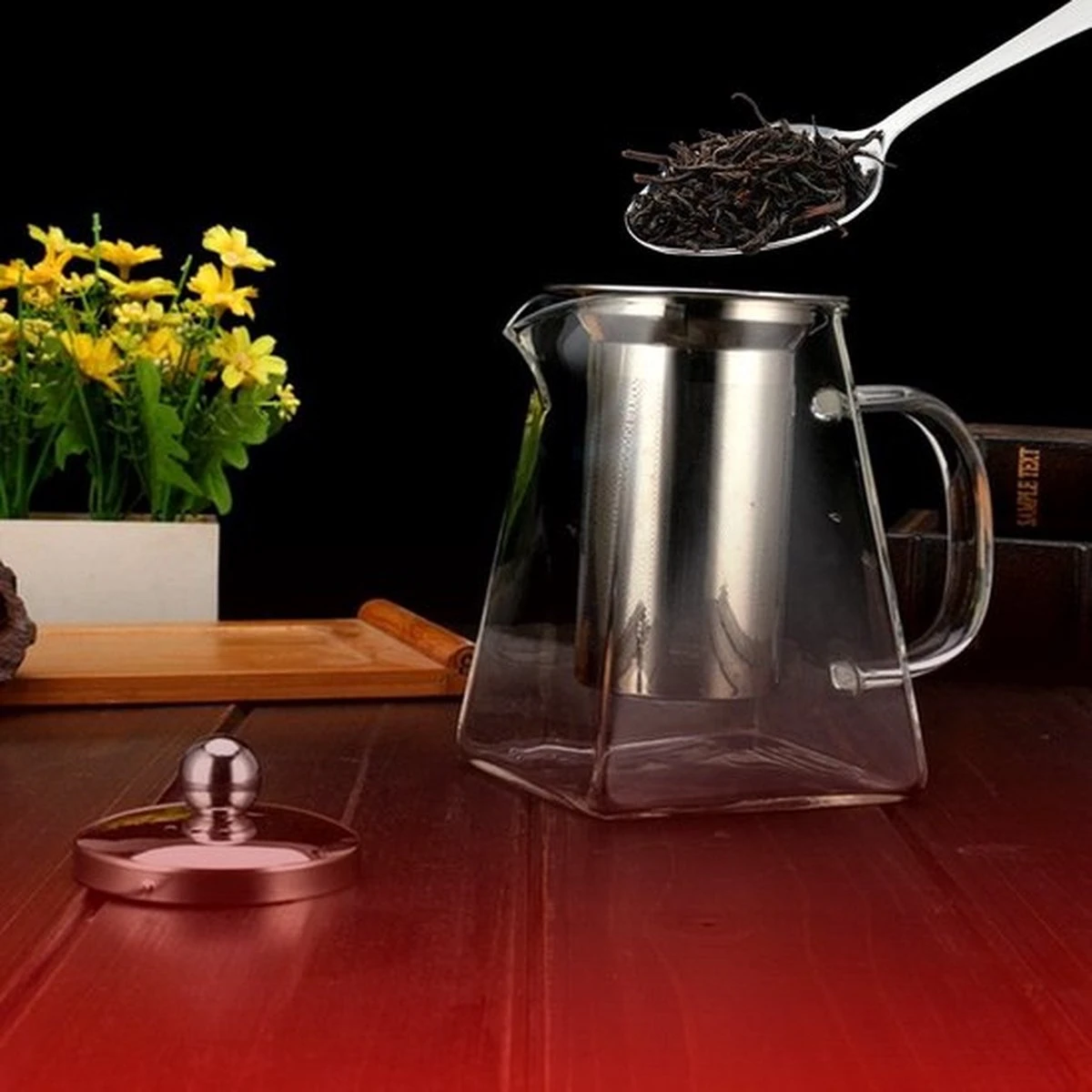 Procidi® Glazen Theepot met Filter - Theekan met Infuser - Dubbelwandig Borosilicaat Glas - Thee Thermoskan - Koffiekan 950 ML - Teapot Procidi® Glazen Theepot Met Filter - Theekan Met Infuser - Dubbelwandig Borosilicaat Glas - Thee Thermoskan - Koffiekan 950 ML - Teapot -Le Creuset Winkel 1200x1200 1427