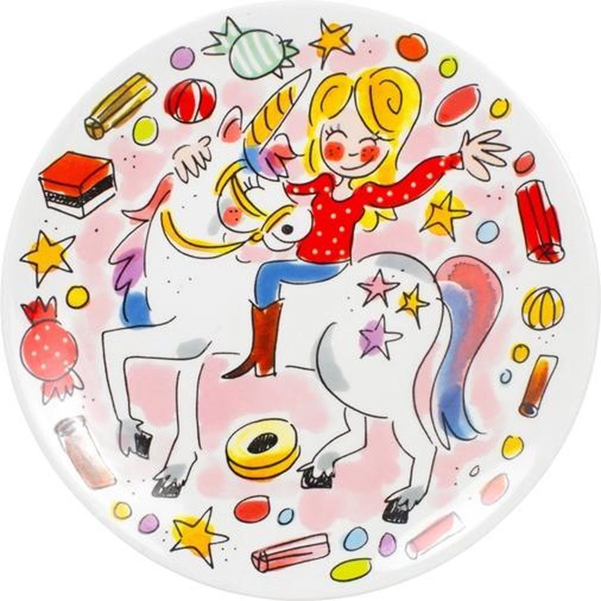 Blond Amsterdam Unicorn Gebaksbord - Ø 18cm Blond Amsterdam Unicorn Gebaksbord - Ø 18cm -Le Creuset Winkel 1200x1200 1449