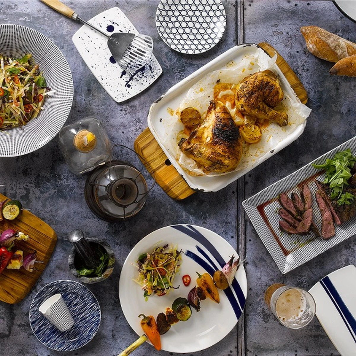 Royal Doulton Pacific - Pastaborden / Bordenset - Porselein - Wit / Blauw - ⌀ 22 cm - 6 Stuks Royal Doulton Pacific - Pastaborden / Bordenset - Porselein - Wit / Blauw - ⌀ 22 Cm - 6 Stuks -Le Creuset Winkel 1200x1200 1481