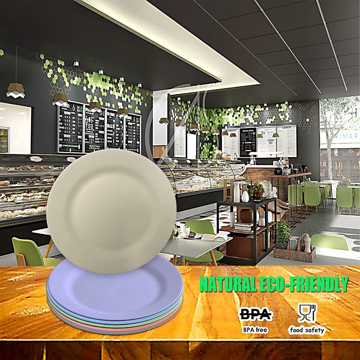 onbreekbare borden van 25 cm, 6-delige set, herbruikbare platte borden met luffas-afwasborstels, eetborden, kunststof, licht voor feestjes, kamperen, BBQ/pizza, magnetronbestendig, vaatwasmachinebestendig, BPA-vrij (veelkleurig) Onbreekbare Borden Van 25 Cm, 6-delige Set, Herbruikbare Platte Borden Met Luffas-afwasborstels, Eetborden, Kunststof, Licht Voor Feestjes, Kamperen, BBQ/pizza, Magnetronbestendig, Vaatwasmachinebestendig, BPA-vrij (veelkleurig) -Le Creuset Winkel 1200x1200 1497