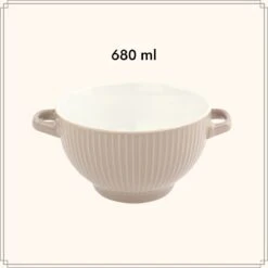 OTIX Soepkommen - Set Van 6 - Met Oor - Stapelbaar - Aardewerk - 680 Ml - 6 Kleuren -Le Creuset Winkel 1200x1200 1574