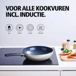 BRABANTIA INDU+ Wokpan - Keramische Antiaanbaklaag - Ø 28 Cm - Inductie - Pfas Vrij -Le Creuset Winkel 1200x1200 161