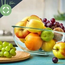 Klarstein Glazen Serveerschaal Met Bamboe Deksel - Afwasmachinebestendig - Veelzijdig Inzetbaar -Le Creuset Winkel 1200x1200 1611