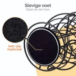 Goliving Eierrek - Eierhouder - Eiermand - Eieren Bewaren - Draaibaar - Ruimtebesparend - RVS - Zwart 7 Goliving Eierrek - Eierhouder - Eiermand - Eieren Bewaren - Draaibaar - Ruimtebesparend - RVS - Zwart -Le Creuset Winkel 1200x1200 1621