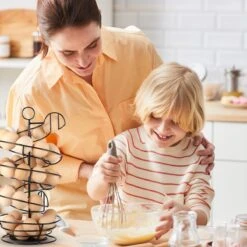 Eiermand – Eierrek – Eierhouder – Eieren – Zwart - Pasen - Tot 40 Eieren - BAULK® -Le Creuset Winkel 1200x1200 1641