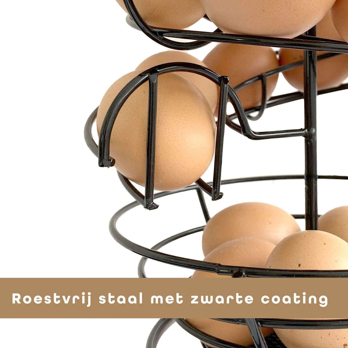 Eiermand – Eierrek – Eierhouder – Eieren – Zwart - Pasen - Tot 40 eieren - 360° - BAULK® Eiermand – Eierrek – Eierhouder – Eieren – Zwart - Pasen - Tot 40 Eieren - 360° - BAULK® -Le Creuset Winkel 1200x1200 1649