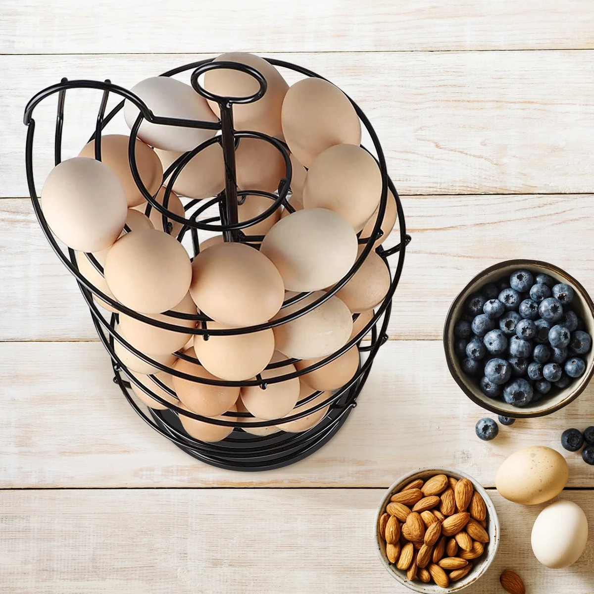 Eiermand – Eierrek – Eierhouder – Eieren – Zwart - Pasen - Tot 40 eieren - 360° - BAULK® Eiermand – Eierrek – Eierhouder – Eieren – Zwart - Pasen - Tot 40 Eieren - 360° - BAULK® -Le Creuset Winkel 1200x1200 1650