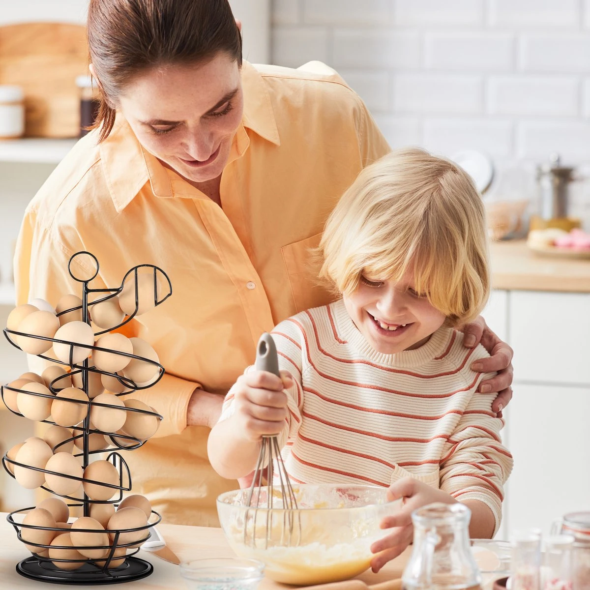 Eiermand – Eierrek – Eierhouder – Eieren – Zwart - Pasen - Tot 40 eieren - 360° - BAULK® Eiermand – Eierrek – Eierhouder – Eieren – Zwart - Pasen - Tot 40 Eieren - 360° - BAULK® -Le Creuset Winkel 1200x1200 1651