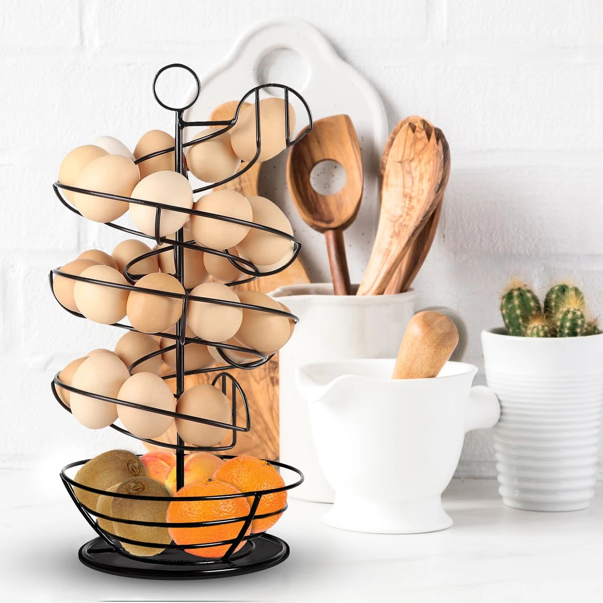 Eiermand – Eierrek – Eierhouder – Eieren – Zwart - Pasen - Tot 40 eieren - 360° - BAULK® Eiermand – Eierrek – Eierhouder – Eieren – Zwart - Pasen - Tot 40 Eieren - 360° - BAULK® -Le Creuset Winkel 1200x1200 1652