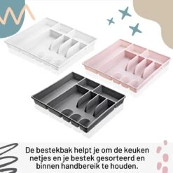 Emhouse XL Bestekcassette Bestekbak Kunststof Besteklade Bestekbak 43,5x42,5x4 Cm Wit 3 Emhouse XL Bestekcassette Bestekbak Kunststof Besteklade Bestekbak 43,5x42,5x4 Cm Wit -Le Creuset Winkel 1200x1200 1665