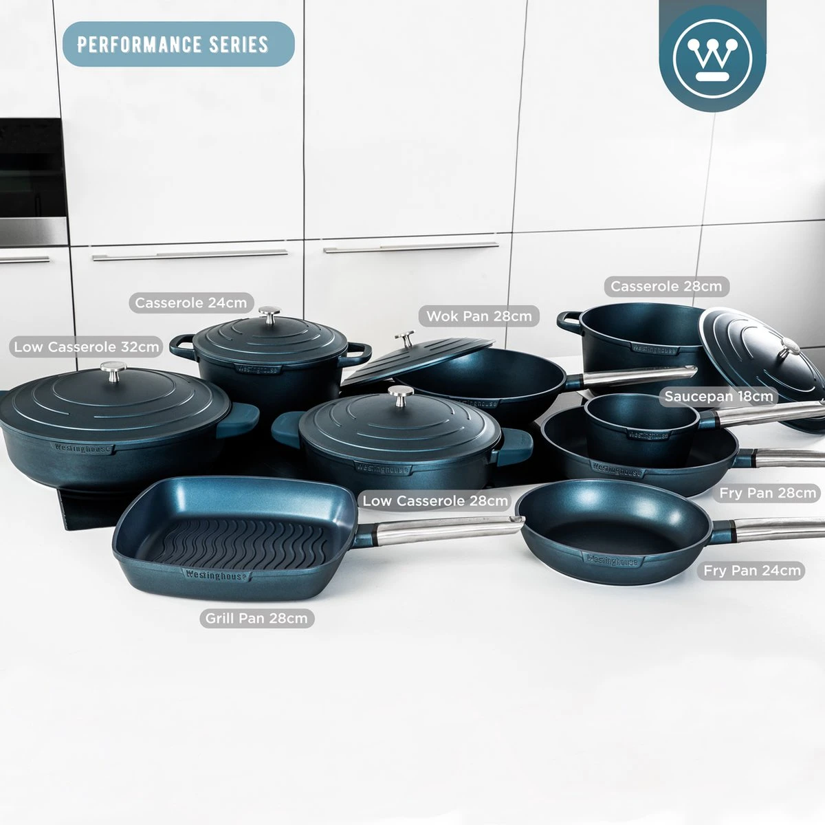 Westinghouse Performance Series - Wokpan Inductie - 28cm Luxe Wok met Deksel - Blauw - Geschikt voor alle warmtebronnen Westinghouse Performance Series - Wokpan Inductie - 28cm Luxe Wok Met Deksel - Blauw - Geschikt Voor Alle Warmtebronnen -Le Creuset Winkel 1200x1200 170