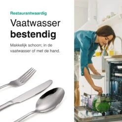 Vivid Green Bestekset (36-delig) - Bestek Set 6 Persoons - Lepels, Messen, Vorken En Steakmessen - Vaatwasserbestendig - RVS -Le Creuset Winkel 1200x1200 1759