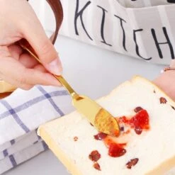 House Of Husk Botermesjes Set - Goud - RVS - Botermes - Smeermessen - Tapas Mesjes - 6 Stuks -Le Creuset Winkel 1200x1200 1787