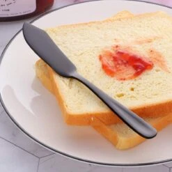 House Of Husk Botermesjes Set - Zwart - RVS - Botermes - Smeermessen - Tapas Mesjes - 6 Stuks -Le Creuset Winkel 1200x1200 1797