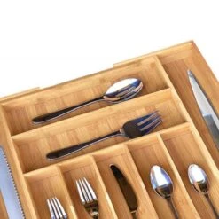 Merkloos Decopatent® Uitschuifbaar Bestekbak - Besteklade - 7 Vaks -> Uitschuifbaar Naar 9 Vakken - Bestekbakken Organizer - Bamboe - Hout 2 Merkloos Decopatent® Uitschuifbaar Bestekbak - Besteklade - 7 Vaks -> Uitschuifbaar Naar 9 Vakken - Bestekbakken Organizer - Bamboe - Hout -Le Creuset Winkel 1200x1200 1816