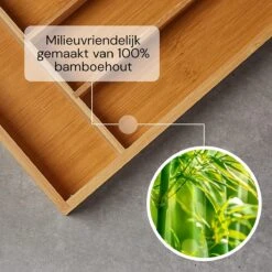 SCHOBERG Houten Bestekbak 34 Cm X 25 Cm X 5 Cm | Bamboe Enkele Keuken Bestekbak | Universele Bestekbak -Le Creuset Winkel 1200x1200 1834