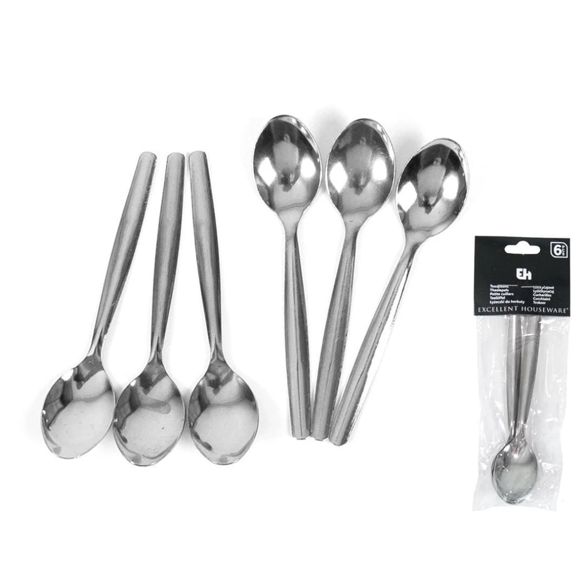 Excellent Houseware RVS Theelepels Set 6 Stuks Merkloos Excellent Houseware RVS Theelepels Set 6 Stuks -Le Creuset Winkel 1200x1200 1881