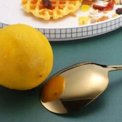House Of Husk® Opscheplepel Set - Goud - Serveerlepel - Groetelepel - Aardappellepel - 21cm - RVS - 4 Stuks -Le Creuset Winkel 1200x1200 1952