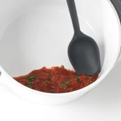 Brabantia Tasty+ Opscheplepel Plus Schraper - Grape Red -Le Creuset Winkel 1200x1200 1953