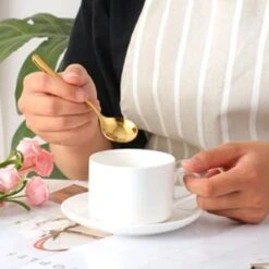 House Of Husk® Koffielepel Set - Theelepel - Koffielepeltjes - Espresso Lepeltjes - RVS - 12cm - 12 Stuks - Goud -Le Creuset Winkel 1200x1200 1967