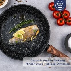 Westinghouse Koekenpan Inductie - Ø 20 Cm - Zwart Marmer - Speciale Editie -Le Creuset Winkel 1200x1200 197