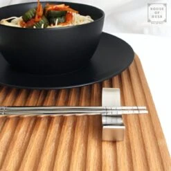 House Of Husk Chopsticks Set - Koreaanse Eetstokjes - Vaatwasserbestendig - RVS - 5 Paar - Zilver -Le Creuset Winkel 1200x1200 1999