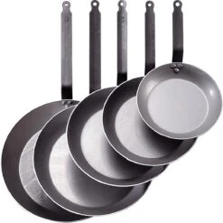 De Buyer Carbone Plus Koekenpan - Ø Bovenaan 24cm - Plaatstaal -Le Creuset Winkel 1200x1200 200