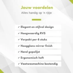 Hendi Tafelvork - Profi Line Tafelvorken - 20,5cm - RVS 18/0 ( Set Van 6 ) 4 Hendi Tafelvork - Profi Line Tafelvorken - 20,5cm - RVS 18/0 ( Set Van 6 ) -Le Creuset Winkel 1200x1200 2028