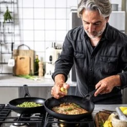 KitchenAid Classic Aluminium Koekenpannenset 2-delig ø24+28cm - Zwart - Inductie -Le Creuset Winkel 1200x1200 213