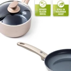 GreenPan Cambridge Koekenpan 20cm - Brons - Inductie - PFAS-vrij -Le Creuset Winkel 1200x1200 222