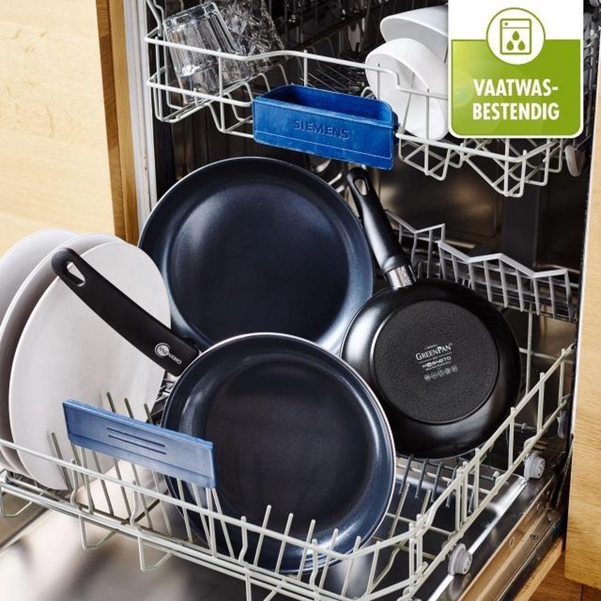 GreenPan Cambridge koekenpan 26cm - zwart - inductie - PFAS-vrij GreenPan Cambridge Koekenpan 26cm - Zwart - Inductie - PFAS-vrij -Le Creuset Winkel 1200x1200 28