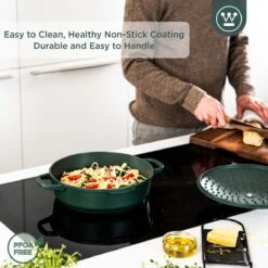 Westinghouse Performance Series - Hapjespan Inductie Met Deksel - 32cm Sauteerpan - Oven Geschikt - Groen -Le Creuset Winkel 1200x1200 369