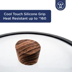 Westinghouse Hapjespan Inductie - Ø 32 Cm - Zwart Marmer - Speciale Editie - Met Deksel -Le Creuset Winkel 1200x1200 389