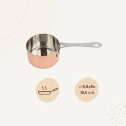 Orange85 Sauspan - Koper - 5x8,5cm - Staal -Le Creuset Winkel 1200x1200 41