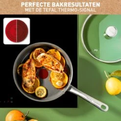 Tefal Renew+ Keramische Hapjespan - Ø 24 Cm - Met Deksel -Le Creuset Winkel 1200x1200 416
