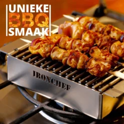 IRONCHEF Lavastenen Grill - Geschikt Voor Gasfornuis - Barbecue - BBQ - Grillplaat - Grilplaat - Bakplaat - Grillpan -Le Creuset Winkel 1200x1200 457