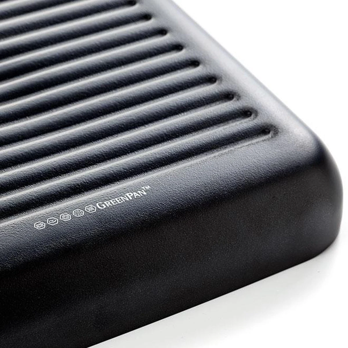 GreenPan Cambridge grillpan 28cm - zwart - inductie - PFAS-vrij GreenPan Cambridge Grillpan 28cm - Zwart - Inductie - PFAS-vrij -Le Creuset Winkel 1200x1200 489