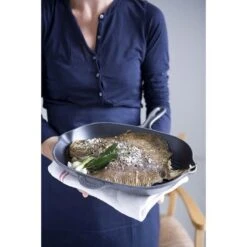 Le Creuset Gietijzeren Vierkante Grillpan - 26cm - Mat Zwart -Le Creuset Winkel 1200x1200 497