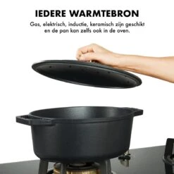 MOA Gietijzeren Braadpan - Inhoud 4,7 Liter - 29CM - Ovaal - Alle Warmtebronnen - Ook Voor Inductie - Gewicht 5,7 Kg - Zwart - C29B 2 MOA Gietijzeren Braadpan - Inhoud 4,7 Liter - 29CM - Ovaal - Alle Warmtebronnen - Ook Voor Inductie - Gewicht 5,7 Kg - Zwart - C29B -Le Creuset Winkel 1200x1200 534