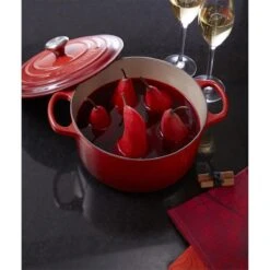 Le Creuset Gietijzeren Braadpan - 26cm 5,3 L - Kersenrood -Le Creuset Winkel 1200x1200 543