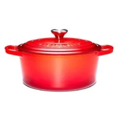 Le Creuset Gietijzeren Braadpan - 26cm 5,3 L - Kersenrood -Le Creuset Winkel 1200x1200 547
